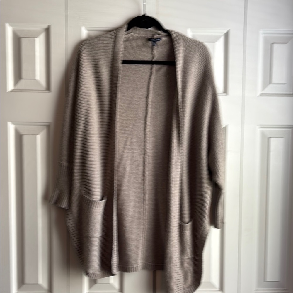 American Eagle Outfitters Tan Cardigan Sweater